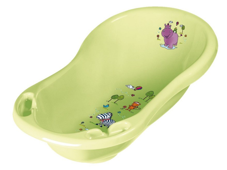 Ванночка для купания пластмассовая детская ''wiktoria/hippo'' 84*49*29 см/25 л (арт. 18436262012nn, код 059038) Арт.94439