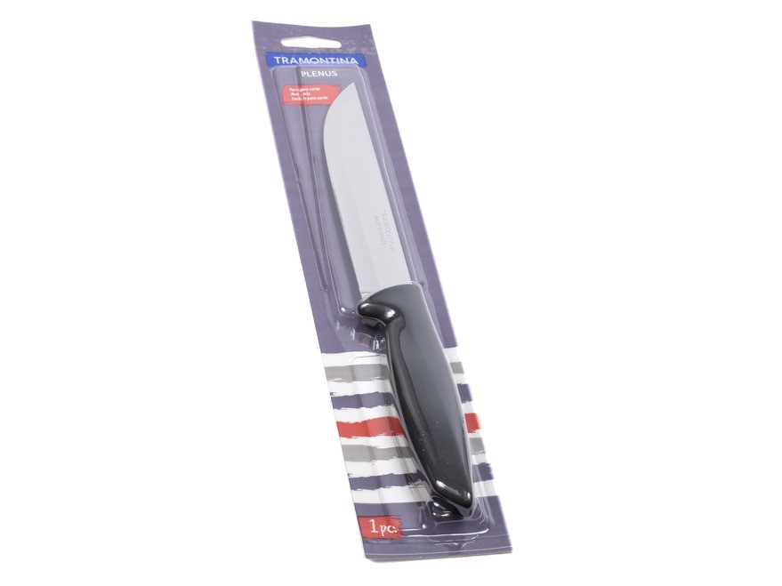 Нож металлический для мяса ''plenus'' с пластмассовой ручкой 26/15 см (арт. 23423106) Арт.94638