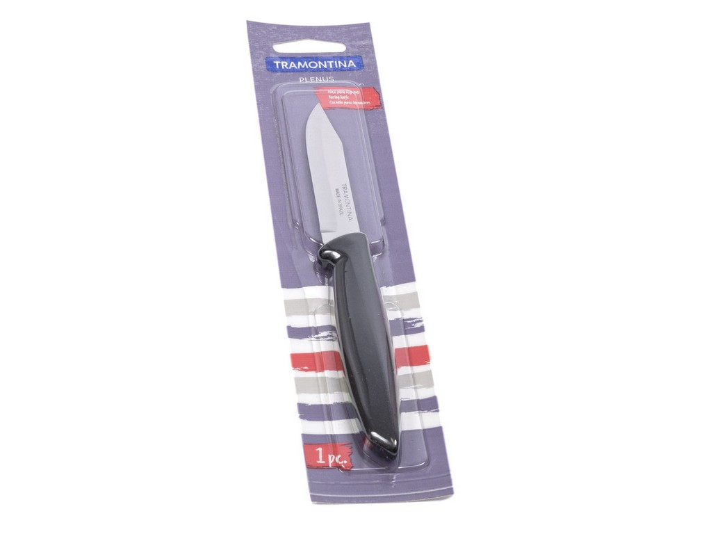 Нож металлический для овощей ''plenus'' с пластмассовой ручкой 18,5/7,5 см (арт. 23420103) Арт.94647 - фото