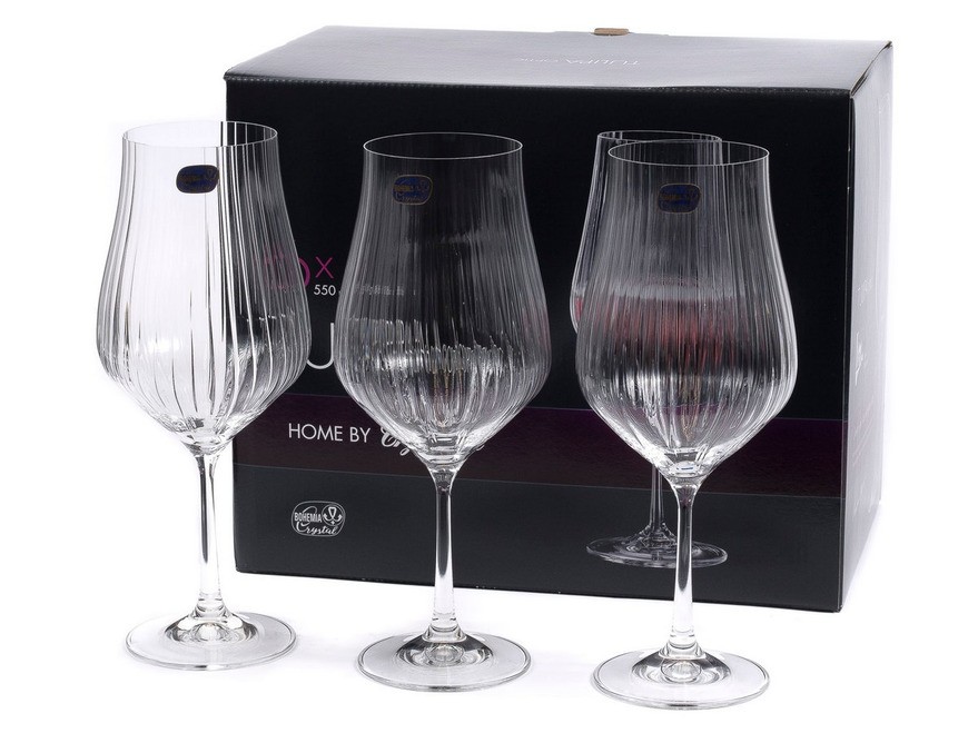 Набор бокалов для вина стеклянных ''tulipa optic'' 6 шт. 550 мл (арт. 40894/36/550) Арт.95587