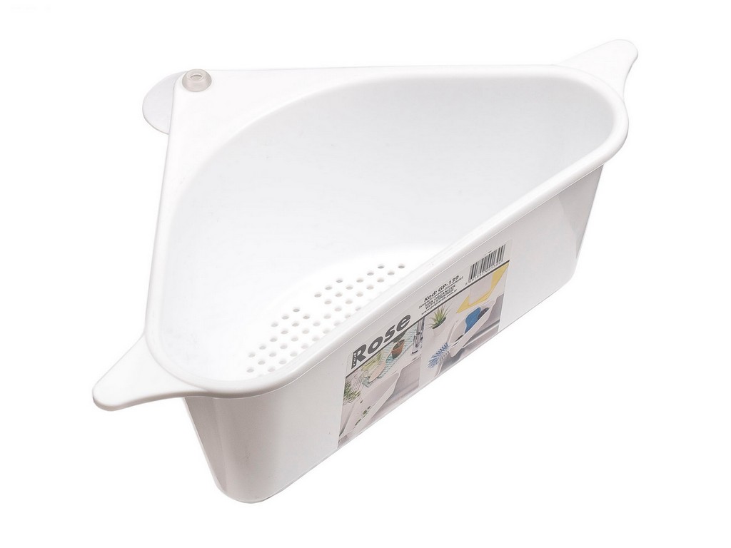 Органайзер для ванны пластмассовый угловой 30,8*21,8*24,8 см (арт. Gp-139, код 001399) Арт.98654