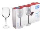 Набор бокалов для вина, 3 шт., 300 мл, 202х75 мм, серия Adara, VINTIA (V053040) - фото