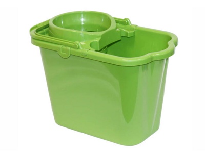 Ведро пласт.9,5л с отжимом (зеленый) IDEA Арт.М2421