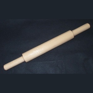Скалка деревянная (сосна) с ручками 40 см Арт. 53286