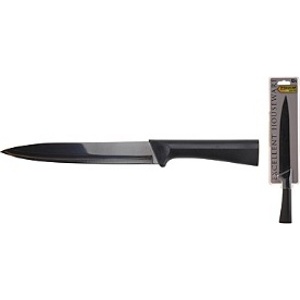Нож металлический с пластмассовой ручкой 19/32 см Арт. 57960 - фото