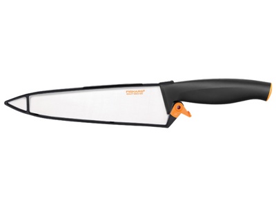 Нож поварской большой 20 см с футляром Functional Form Fiskars (1014197) (FISKARS)