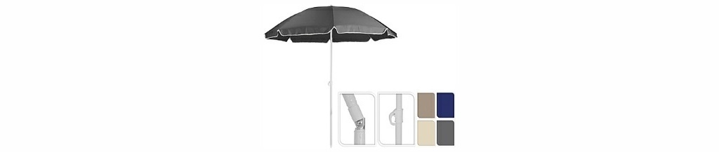 Зонт пляжный  складной 176 см Арт.59300