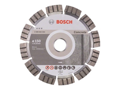 Алмазный круг 150х22,23мм бетон Best (2608602653) (BOSCH)