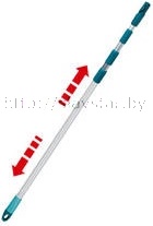 Телескопическая ручка Leifheit 145-400см Арт.415233