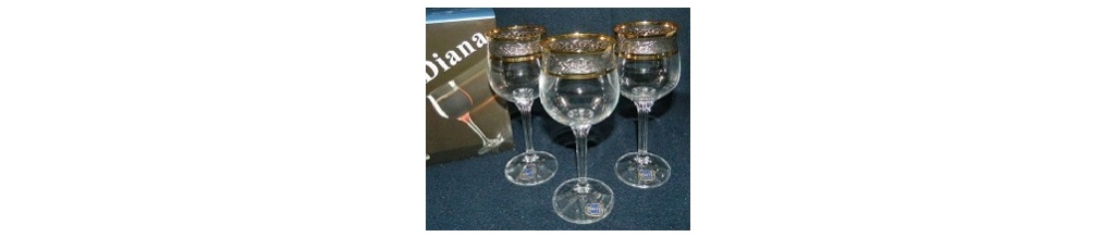 Набор бокалов для вина DIANA декор. 6 шт. 190мл Арт.5180