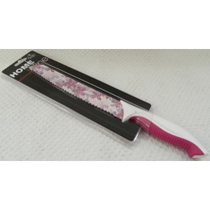 Нож металлический с антибактериальным покрытием с пластмассовой ручкой 20,3 см  Арт. 62732
