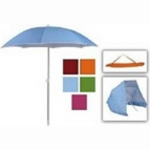 Зонт пляжный  складной с Тентом 150*175 см Арт.46665 - фото