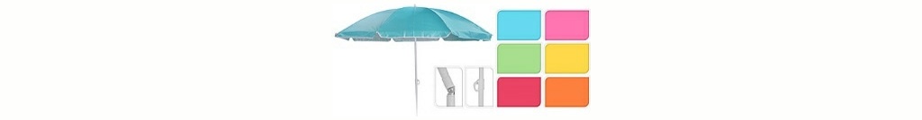 Зонт пляжный  складной 176 см Арт.59299