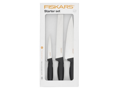 Набор ножей 3 шт. стандарт Functional Form Fiskars (1014207) (FISKARS)
