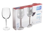 Набор бокалов для вина, 3 шт., 230 мл, 177х69.5 мм, серия Adara, VINTIA (V052940) - фото