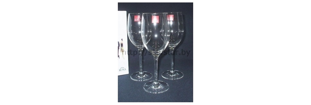Набор бокалов CITY для вина стеклянных 6 шт. 350 мл Арт.46333