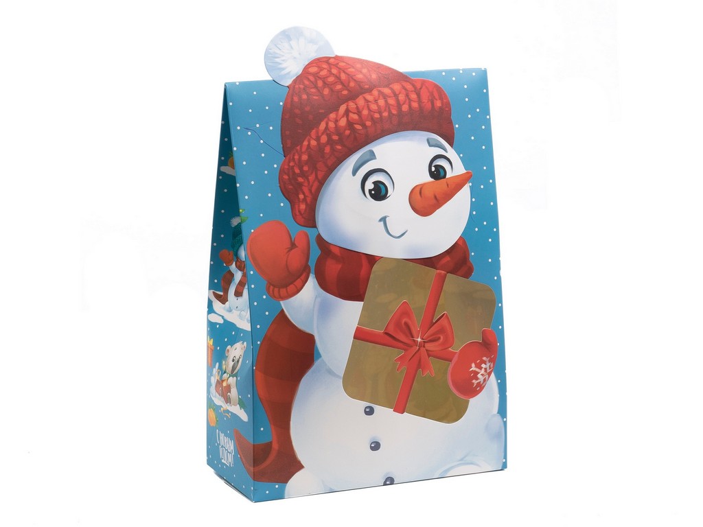 Коробка для новогоднего подарка картонная 15*22*7 см (арт. 27556682, код 238538),  Арт.100315