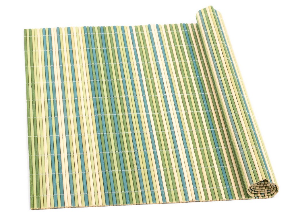 Подставка сервировочная бамбук/текстиль 