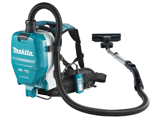 Аккум. пылесос MAKITA DVC 261 ZX11 в кор. (18+18 В, БЕЗ АККУМУЛЯТОРА, 2.00 л, класс: L, самоочистка: нет) Арт.DVC261ZX11 - фото