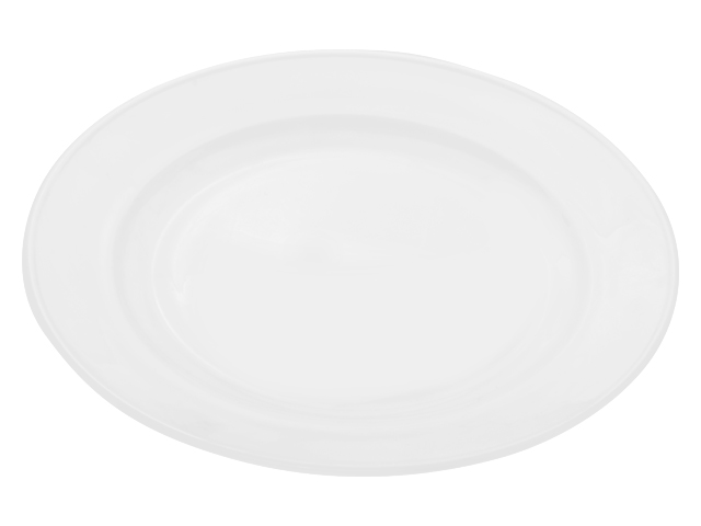 Тарелка обеденная стеклокерамическая, 254 мм, круглая, серия Барселона, PERFECTO LINEA Арт.13-125410