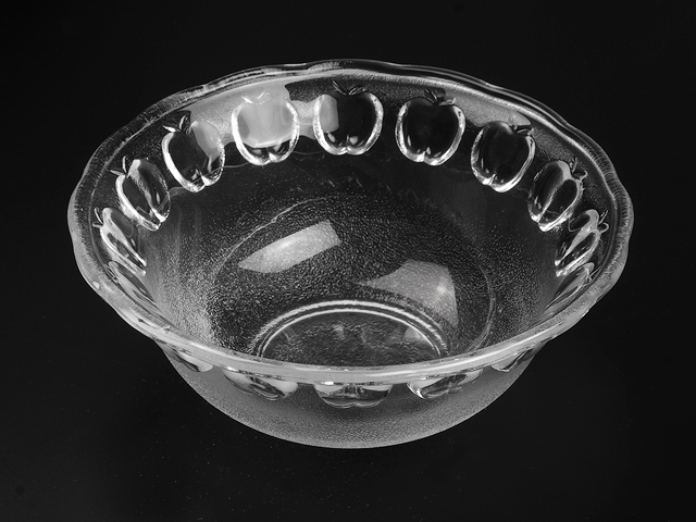 Салатник стеклянный, круглый, 170 мм, Яблоки, PERFECTO LINEA Арт.22-176220 - фото