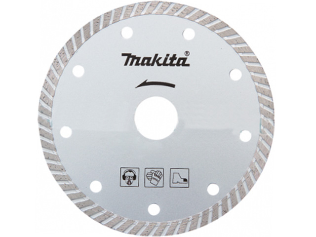 Алмазный круг 125х22 мм по бетону Turbo MAKITA (сухая резка) Арт.B-28014