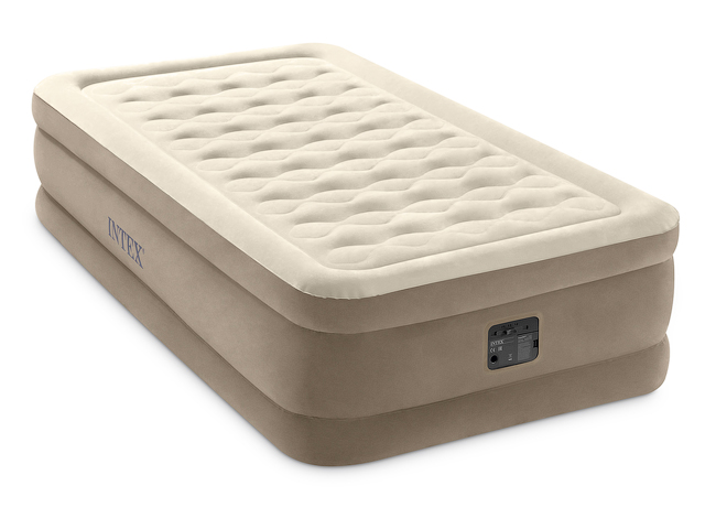 Надувная кровать Twin Ultra Plush, 99х191х46 см, встр. электрич. насос, INTEX Арт.64426NP - фото