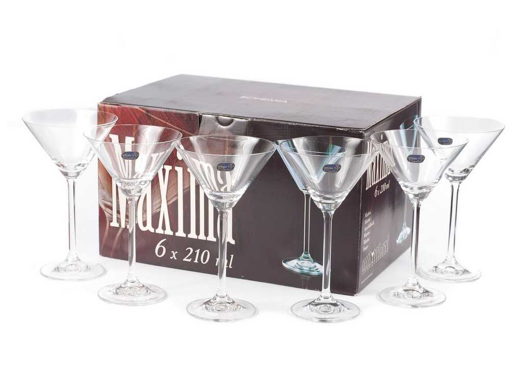 Набор бокалов MAXIMA для мартини 6 шт. 210 мл Арт.10358 - фото