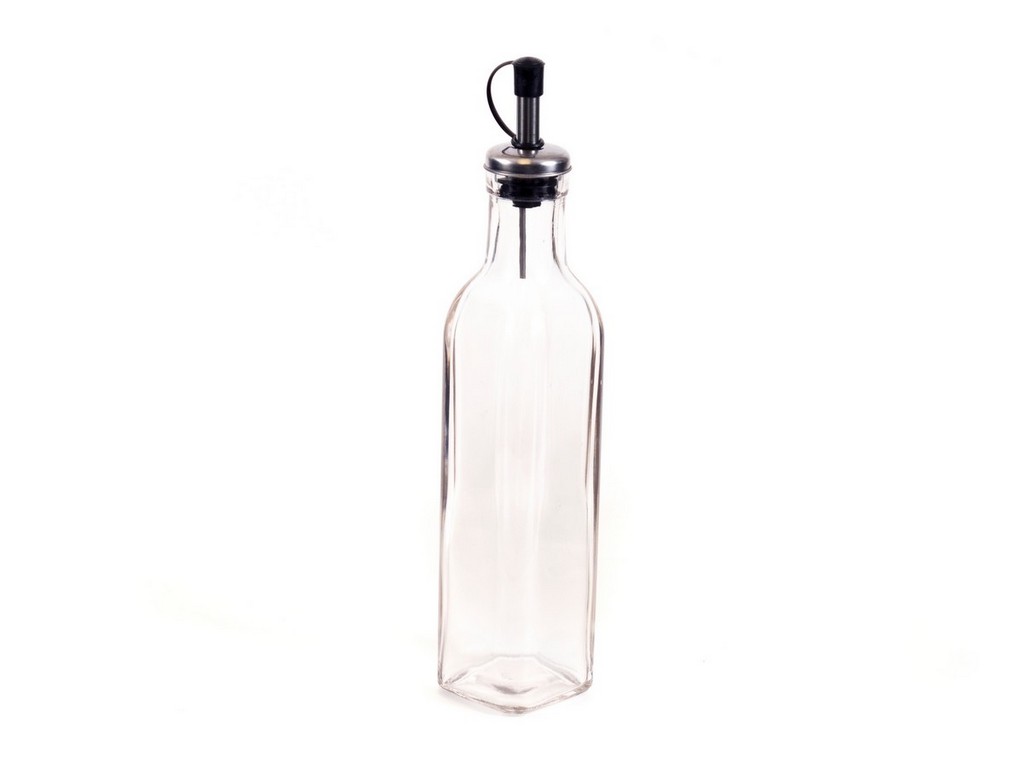 Бутылка для уксуса/масла стеклянная 280 мл/5*5*24,6 см (арт. OV-2, код 248803) Арт.103582 - фото