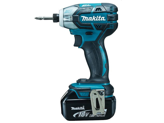 Аккум. шуруповерт MAKITA DTS 141 RME в чем. (18.0 В, 2 акк., 4.0 А/ч Li-Ion, 3 скор., 40 Нм, шурупы до 6 мм) Арт.DTS141RME - фото