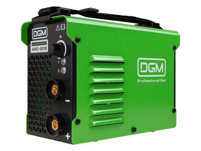 Инвертор сварочный DGM ARC-205 (160-260 В, 10-120 А, 80 В, электроды диам. 1.6-4.0 мм) Арт.ARC-205 - фото