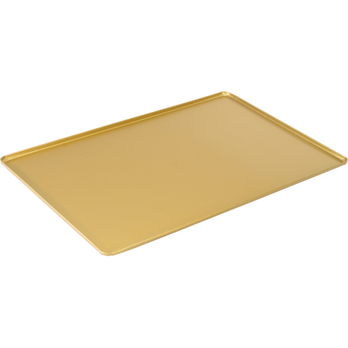 Поднос для выкладки 48x32х1см - 1мм - золотой металл Арт.110026 - фото