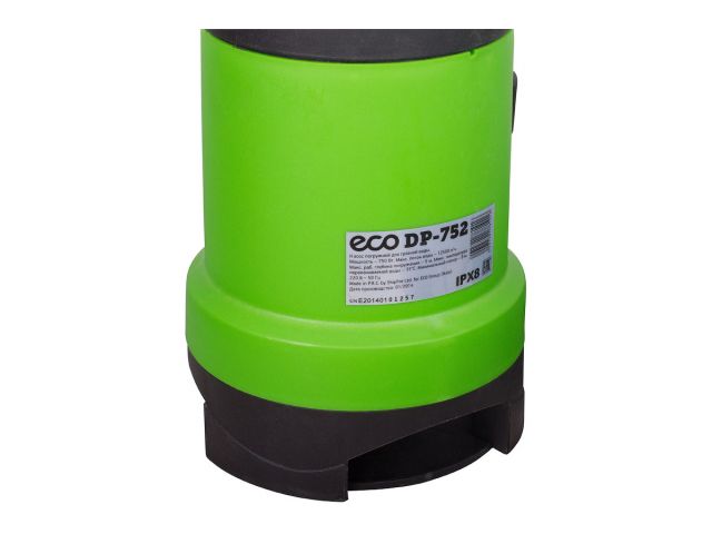 Насос погружной для грязной воды ECO DP-752, 750Вт, 12500 л/ч Арт. DP-752 - фото2