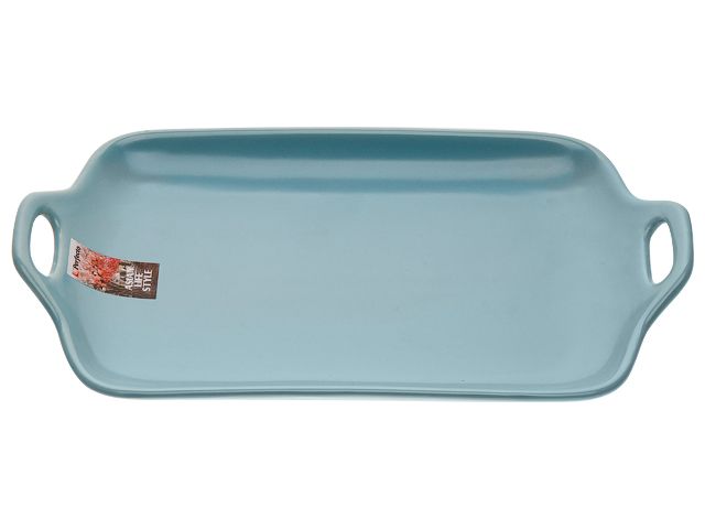 Блюдо керамическое, 29х17х4.5 см, серия ASIAN, голубое, PERFECTO LINEA Арт.17-102902 - фото