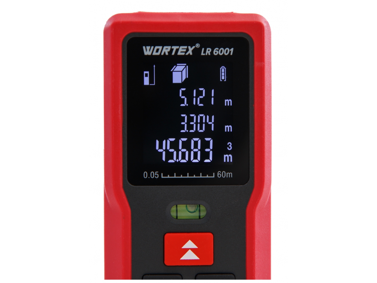 Дальномер лазерный WORTEX LR 6001 в кор. (0.05 - 60 м, +/- 2 мм/м,) Арт.LR6001002723