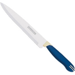Нож металлический для мяса с пластмассовой ручкой 31,8/20,1 см Арт. 38953 - фото