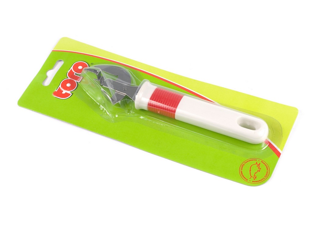 Консервный нож металлический с пластмассовой ручкой 17,5 см ''TORO'' Арт. 31010 - фото