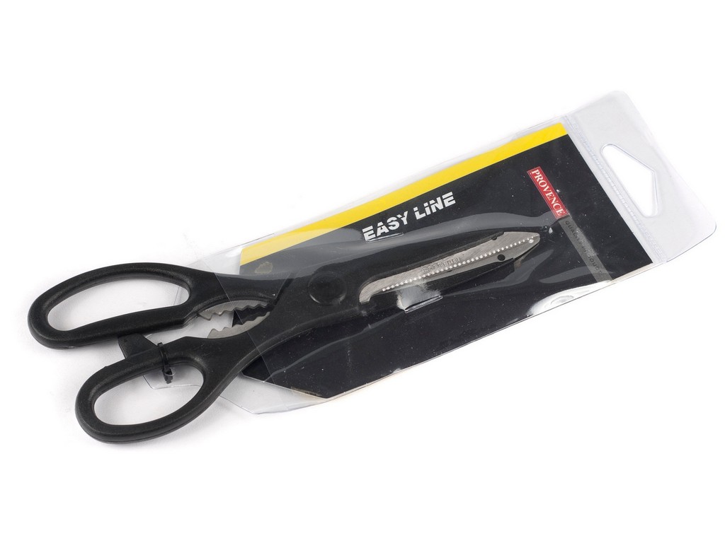 Ножницы кухонные металлические с пластмассовыми ручками 21,5 см ''Provence'' Арт. 31609 - фото