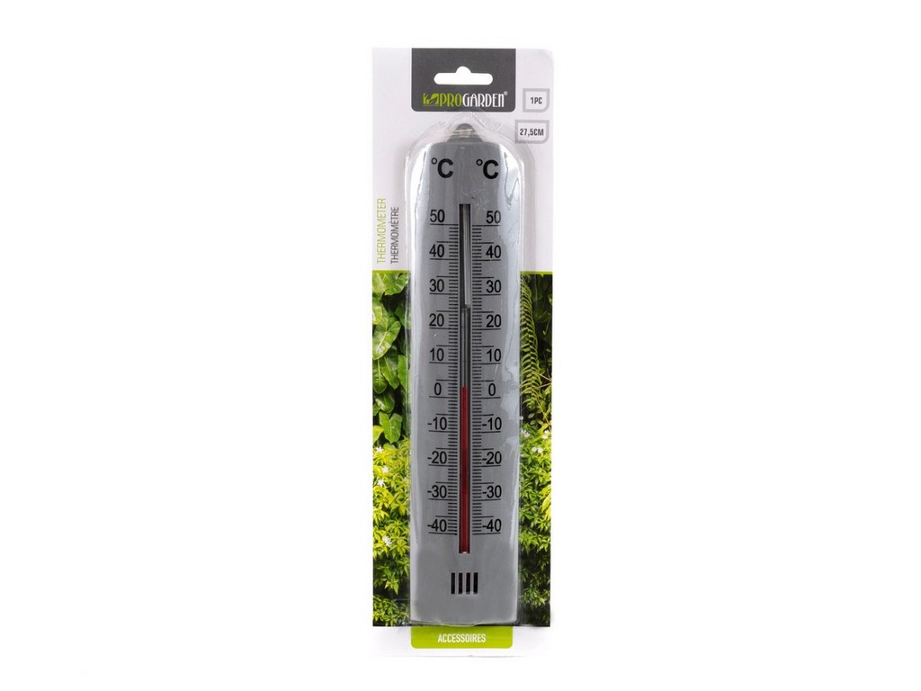 Термометр наружный в пластмассовом корпусе от -40°c до + 50°c 27,5 см   Арт.34852 - фото