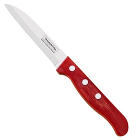Нож металлический для овощей с деревянной ручкой 19/9 см Арт.36937 - фото