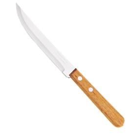 Нож металлический для мяса с деревянной ручкой 20,7/11 см Арт.36979 - фото