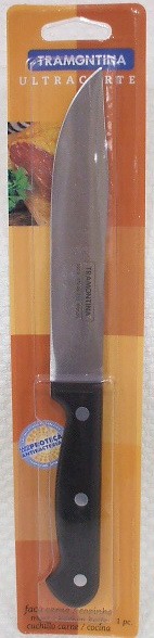 Нож металлический для мяса с пластмассовой ручкой 27/15 см Арт. 38956 - фото