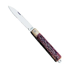 Нож складной металлический 19/8,5 см  Арт.38982 - фото