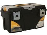 Ящик для инструмента пластмассовый ГЕФЕСТ 18 мет.замки ( с коробками) (М2942) - фото