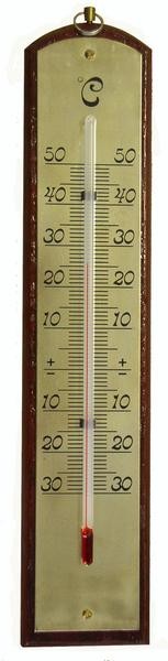 Термометр комнатный в деревянном корпусе от -30°C до +50°C ''Provence''  Арт. 40160 - фото
