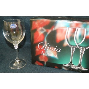 Набор бокалов для вина OLIVIA  -  6 шт. 200 мл Арт.60208 - фото