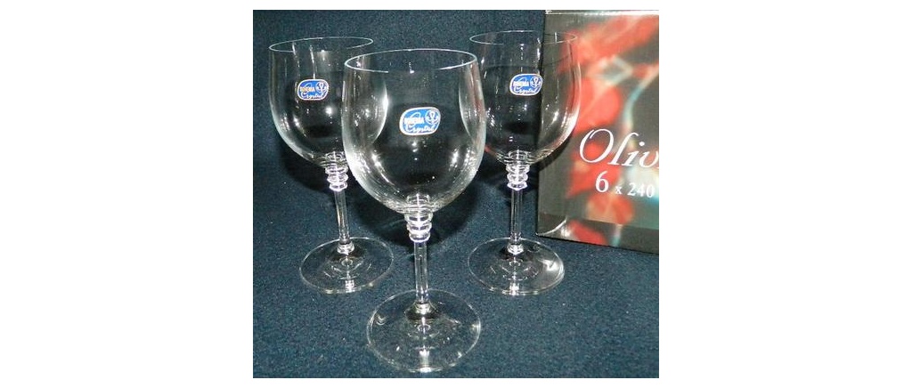 Набор бокалов для вина OLIVIA 6 шт. 240 мл Арт.2677