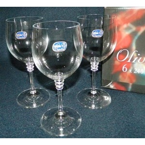 Набор бокалов для вина OLIVIA 6 шт. 240 мл Арт.2677 - фото