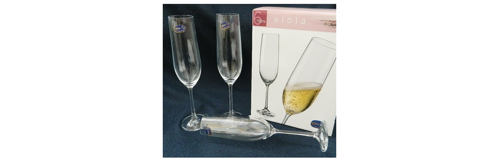 Набор бокалов для шампанского WATERFALL 6 шт. 190 мл Арт.60210
