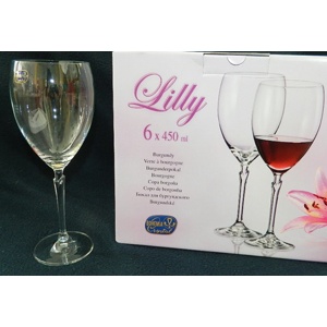 Набор бокалов для вина LILLY 6 шт. 450 мл Арт.60227 - фото